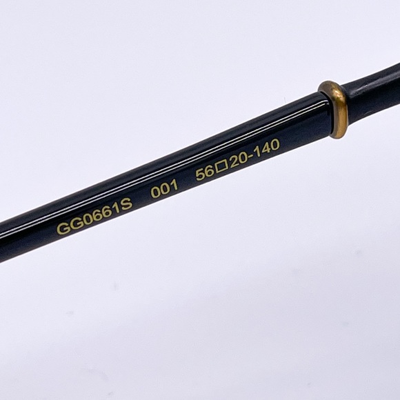 NEW GUCCI GG0661S 001 CAT EYE SUNGLASSES GUCCI GG0661S - Picture 9 of 15